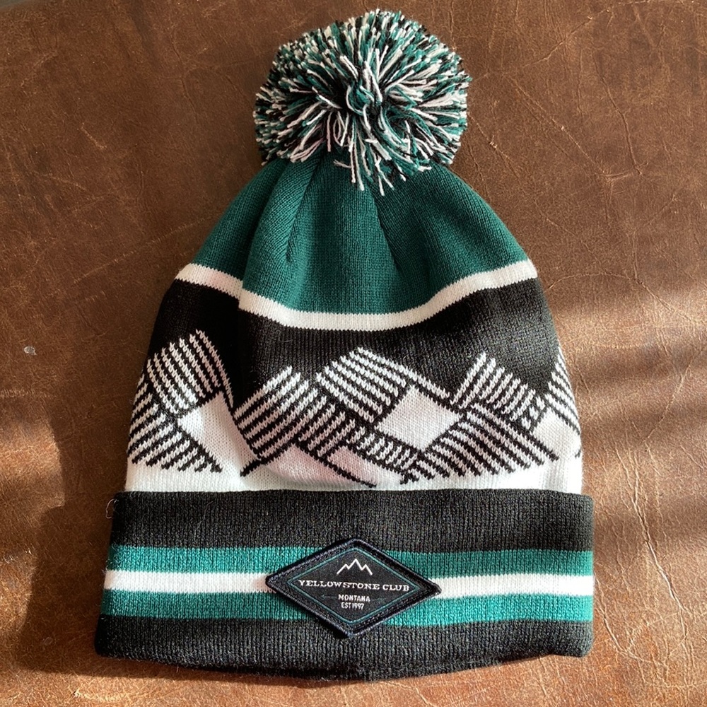 NWT Yellowstone Club beanie